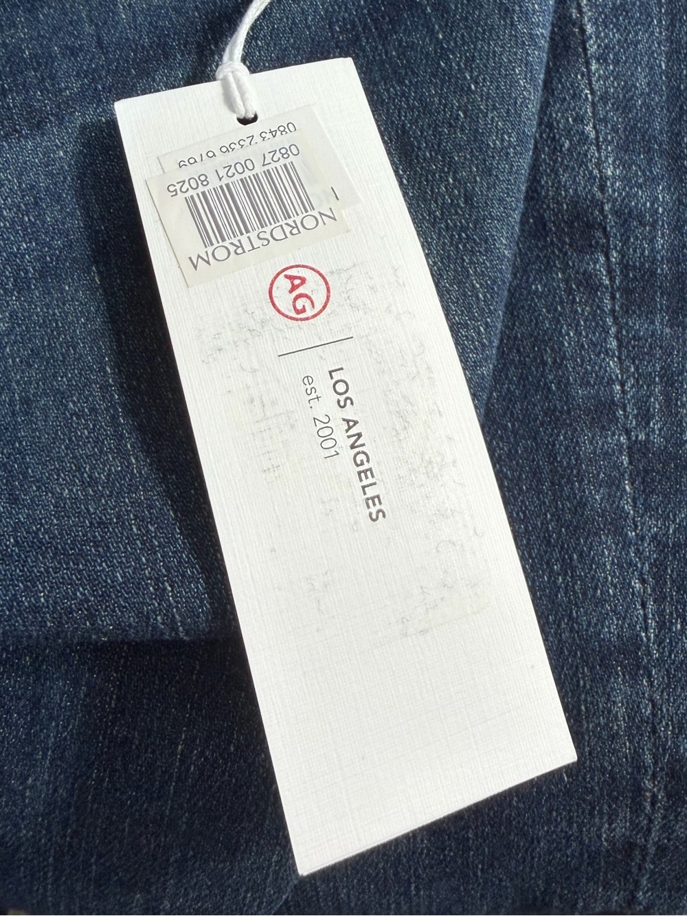 NEW AG Alexxis Straight High Rise Denim - Picture 5 of 14